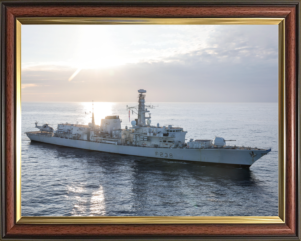 HMS Northumberland F238 Type 23 Frigate March 2022