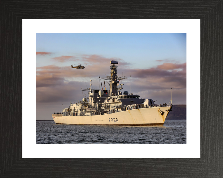 HMS Northumberland F238 Type 23 Frigate December 2019 Photo Print - Posters, Prints, & Visual Artwork - by Hampshire Prints (image 2 of 9)