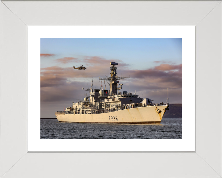 HMS Northumberland F238 Type 23 Frigate December 2019 Photo Print - Posters, Prints, & Visual Artwork - by Hampshire Prints (image 4 of 9)