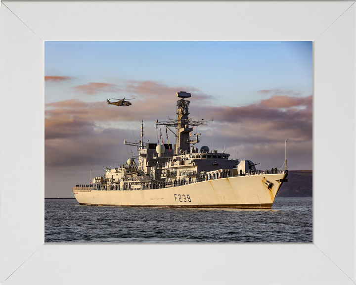 HMS Northumberland F238 Type 23 Frigate December 2019 Photo Print - Posters, Prints, & Visual Artwork - by Hampshire Prints (image 5 of 9)