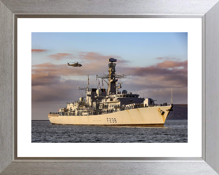 HMS Northumberland F238 Type 23 Frigate December 2019 Photo Print - Posters, Prints, & Visual Artwork - by Hampshire Prints (image 6 of 9)
