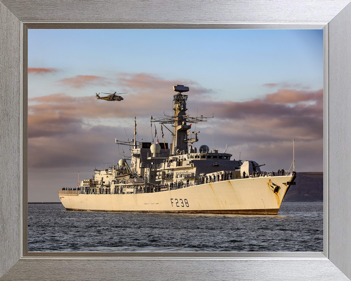 HMS Northumberland F238 Type 23 Frigate December 2019 Photo Print - Posters, Prints, & Visual Artwork - by Hampshire Prints (image 7 of 9)