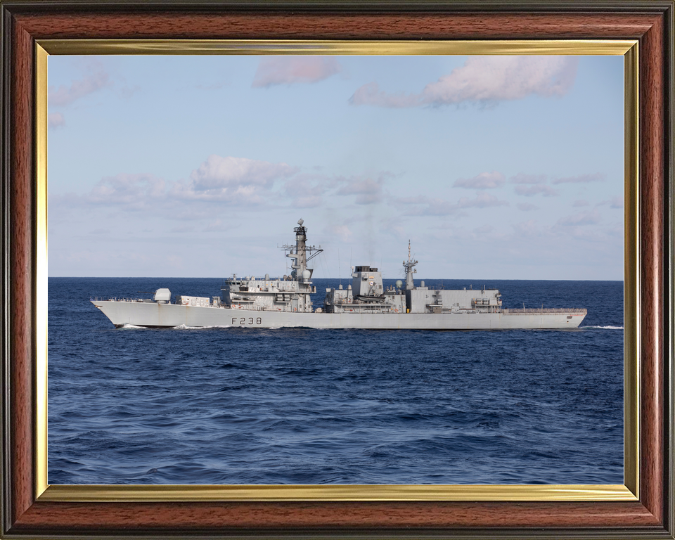 HMS Northumberland F238 Type 23 Frigate September 2019 Port Beam View Photo Print - Posters, Prints, & Visual Artwork - by Hampshire Prints (image 9 of 9)