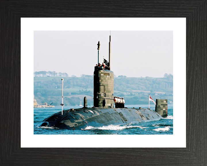 HMS Turbulent S87 Trafalgar Class Submarine Jolly Roger Photo Print - Posters, Prints, & Visual Artwork - by Hampshire Prints (image 2 of 9)