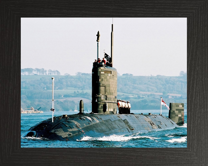 HMS Turbulent S87 Trafalgar Class Submarine Jolly Roger Photo Print - Posters, Prints, & Visual Artwork - by Hampshire Prints (image 3 of 9)