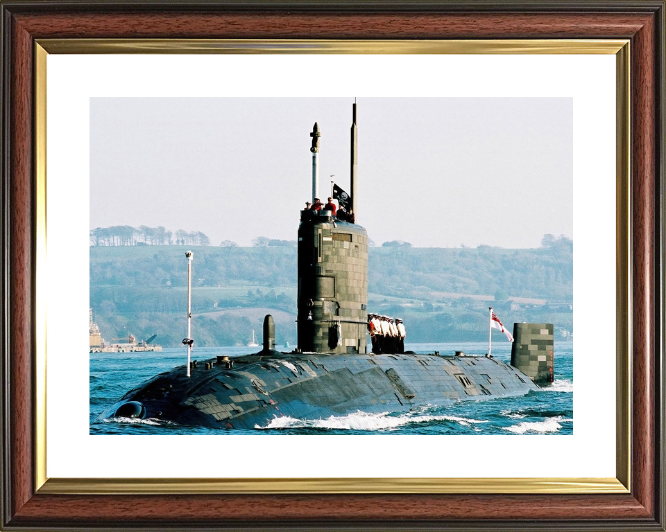 HMS Turbulent S87 Trafalgar Class Submarine Jolly Roger Photo Print - Posters, Prints, & Visual Artwork - by Hampshire Prints (image 8 of 9)