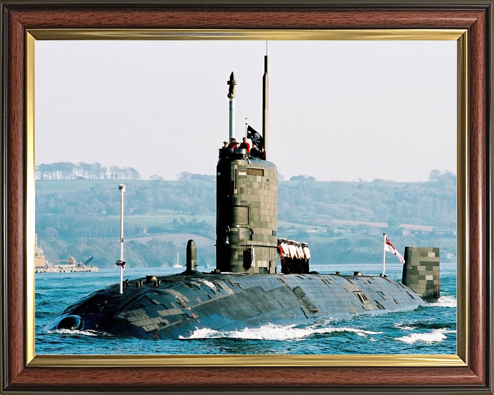 HMS Turbulent S87 Trafalgar Class Submarine Jolly Roger Photo Print - Posters, Prints, & Visual Artwork - by Hampshire Prints (image 9 of 9)