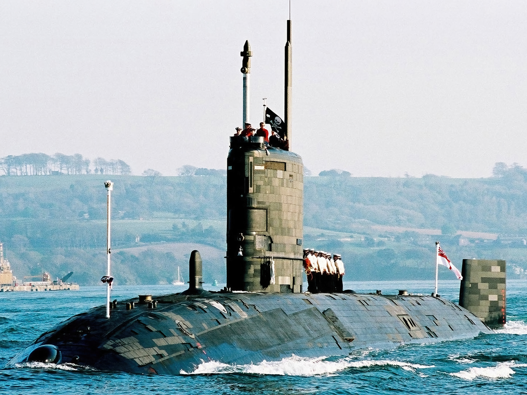 HMS Turbulent S87 Trafalgar Class Submarine Jolly Roger Photo Print - Posters, Prints, & Visual Artwork - by Hampshire Prints (image 1 of 9)