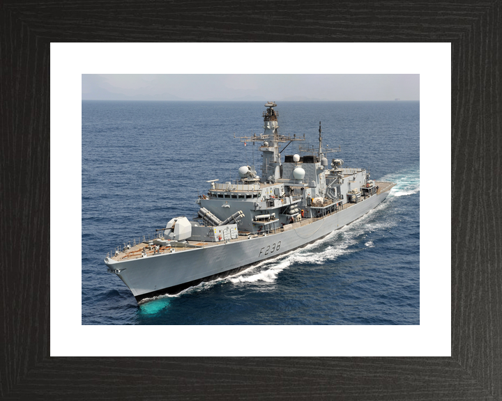 HMS Northumberland F238 Type 23 Frigate September 2014 High Starboard Bow View Photo Print - Posters, Prints, & Visual Artwork - by Hampshire Prints (image 2 of 9)