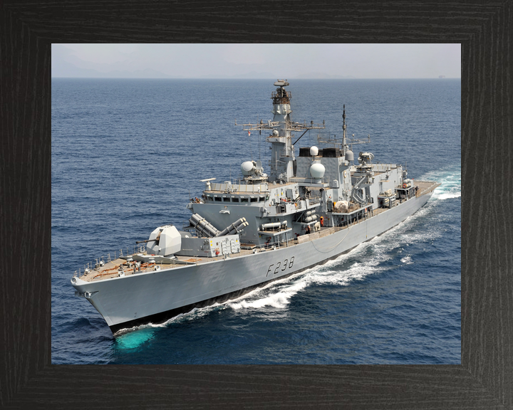 HMS Northumberland F238 Type 23 Frigate September 2014 High Starboard Bow View Photo Print - Posters, Prints, & Visual Artwork - by Hampshire Prints (image 3 of 9)