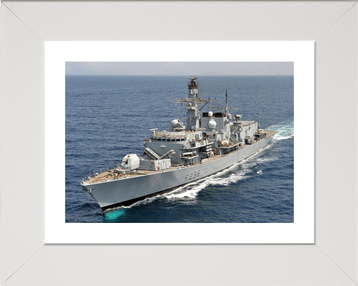 HMS Northumberland F238 Type 23 Frigate September 2014 High Starboard Bow View Photo Print - Posters, Prints, & Visual Artwork - by Hampshire Prints (image 4 of 9)
