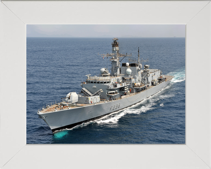 HMS Northumberland F238 Type 23 Frigate September 2014 High Starboard Bow View Photo Print - Posters, Prints, & Visual Artwork - by Hampshire Prints (image 5 of 9)
