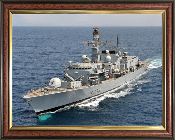 HMS Northumberland F238 Type 23 Frigate September 2014 High Starboard Bow View Photo Print - Posters, Prints, & Visual Artwork - by Hampshire Prints (image 9 of 9)