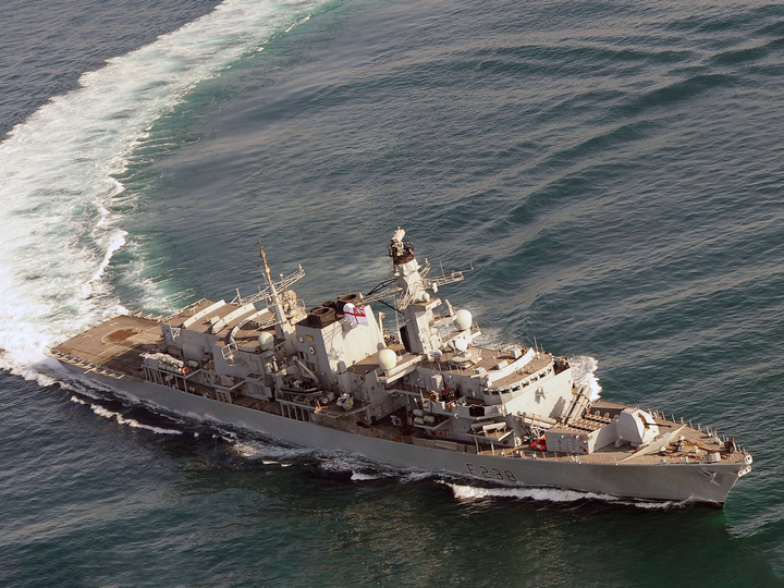 HMS Northumberland F238 Type 23 Frigate February 2013 Photo Print - Posters, Prints, & Visual Artwork - by Hampshire Prints (image 1 of 9)