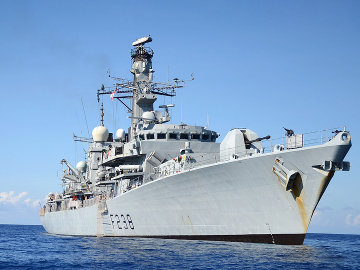 HMS Northumberland F238 Type 23 Frigate December 2012 Photo Print - Posters, Prints, & Visual Artwork - by Hampshire Prints (image 1 of 9)