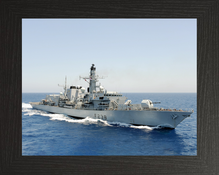 HMS Northumberland F238 Type 23 Frigate May 2010 Underway Photo Print - Posters, Prints, & Visual Artwork - by Hampshire Prints (image 3 of 9)