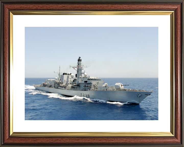 HMS Northumberland F238 Type 23 Frigate May 2010 Underway Photo Print - Posters, Prints, & Visual Artwork - by Hampshire Prints (image 8 of 9)