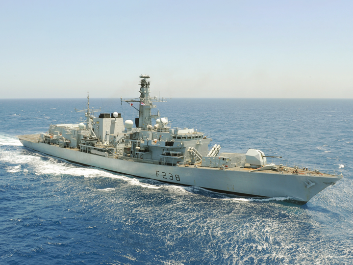 HMS Northumberland F238 Type 23 Frigate May 2010 Photo Print - Posters, Prints, & Visual Artwork - by Hampshire Prints (image 1 of 9)