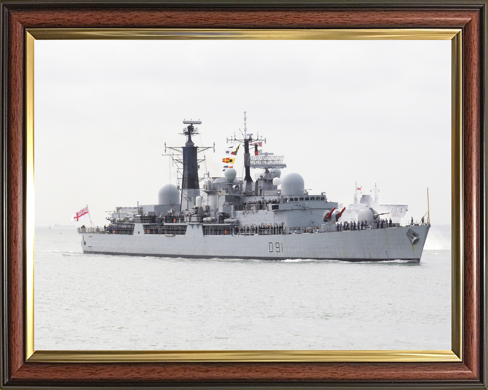 HMS Nottingham D91 Type 42 Destroyer April 2008 Photo Print - Posters, Prints, & Visual Artwork - by Hampshire Prints (image 9 of 9)