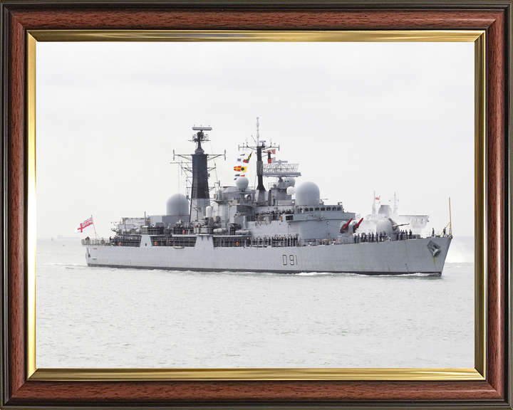 HMS Nottingham D91 Type 42 Destroyer April 2008 Photo Print - Posters, Prints, & Visual Artwork - by Hampshire Prints (image 9 of 9)