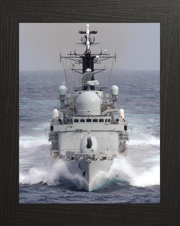 HMS Nottingham D91 Type 42 Destroyer September 2004 Low Bow View Photo Print - Posters, Prints, & Visual Artwork - by Hampshire Prints (image 3 of 9)