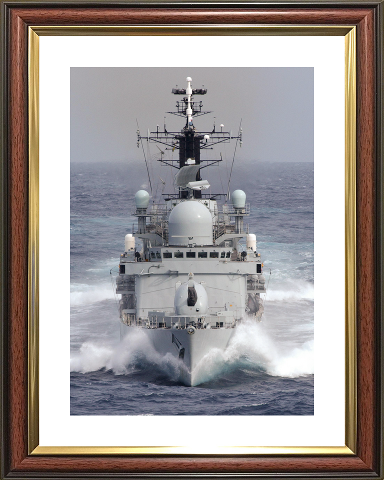 HMS Nottingham D91 Type 42 Destroyer September 2004 Low Bow View Photo Print - Posters, Prints, & Visual Artwork - by Hampshire Prints (image 8 of 9)