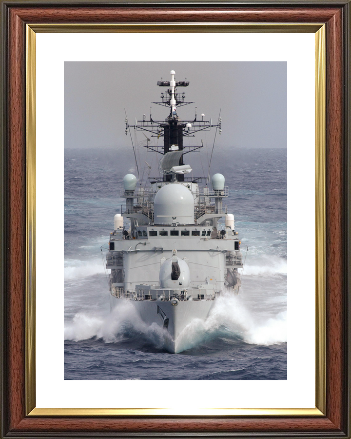 HMS Nottingham D91 Type 42 Destroyer September 2004 Low Bow View Photo Print - Posters, Prints, & Visual Artwork - by Hampshire Prints (image 8 of 9)