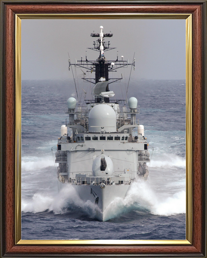 HMS Nottingham D91 Type 42 Destroyer September 2004 Low Bow View Photo Print - Posters, Prints, & Visual Artwork - by Hampshire Prints (image 9 of 9)