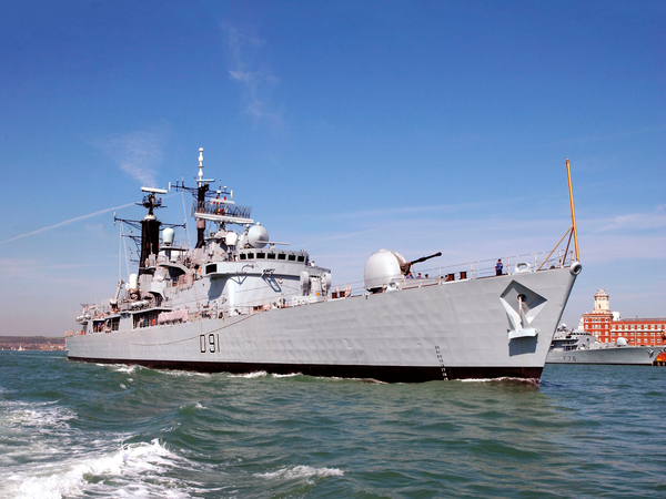 HMS Nottingham D91 Type 42 Destroyer