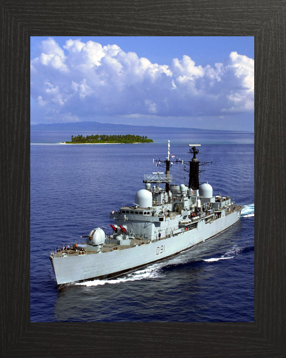 HMS Nottingham D91 Type 42 Destroyer June 2002 Photo Print - Posters, Prints, & Visual Artwork - by Hampshire Prints (image 3 of 9)