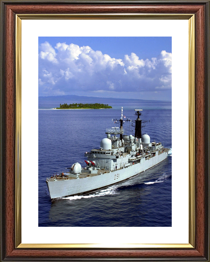 HMS Nottingham D91 Type 42 Destroyer June 2002 Photo Print - Posters, Prints, & Visual Artwork - by Hampshire Prints (image 8 of 9)