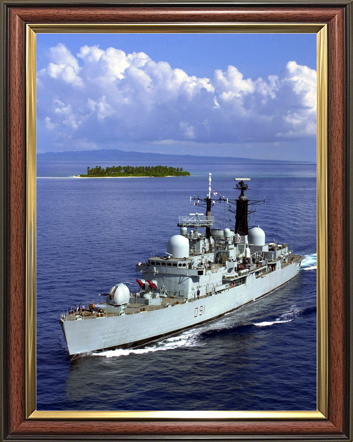 HMS Nottingham D91 Type 42 Destroyer June 2002 Photo Print - Posters, Prints, & Visual Artwork - by Hampshire Prints (image 9 of 9)