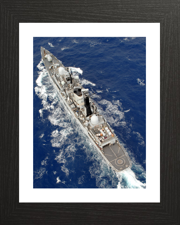 HMS Nottingham D91 Type 42 Destroyer March 2008 From the Air Photo Print - Posters, Prints, & Visual Artwork - by Hampshire Prints (image 2 of 9)