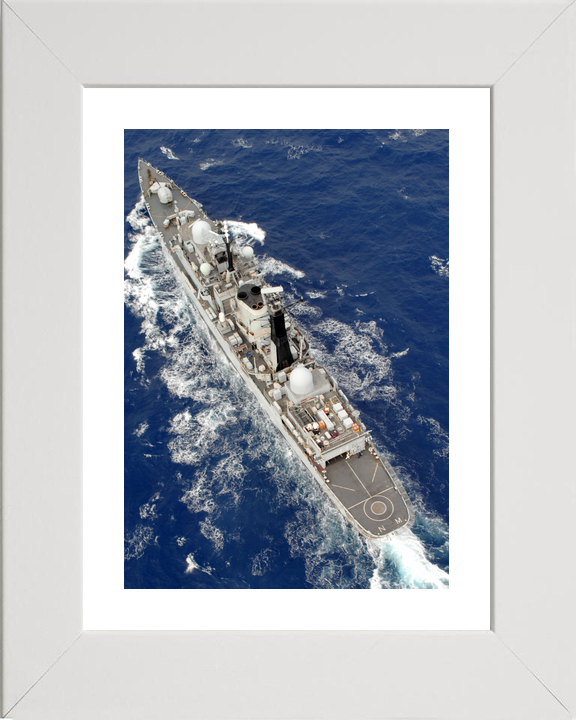 HMS Nottingham D91 Type 42 Destroyer March 2008 From the Air Photo Print - Posters, Prints, & Visual Artwork - by Hampshire Prints (image 4 of 9)