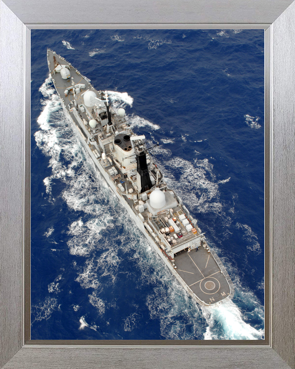 HMS Nottingham D91 Type 42 Destroyer March 2008 From the Air Photo Print - Posters, Prints, & Visual Artwork - by Hampshire Prints (image 7 of 9)