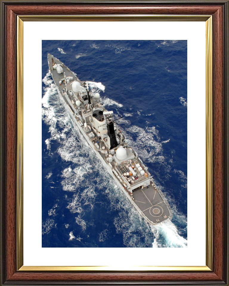 HMS Nottingham D91 Type 42 Destroyer March 2008 From the Air Photo Print - Posters, Prints, & Visual Artwork - by Hampshire Prints (image 8 of 9)