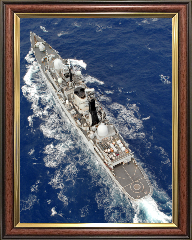 HMS Nottingham D91 Type 42 Destroyer March 2008 From the Air Photo Print - Posters, Prints, & Visual Artwork - by Hampshire Prints (image 9 of 9)