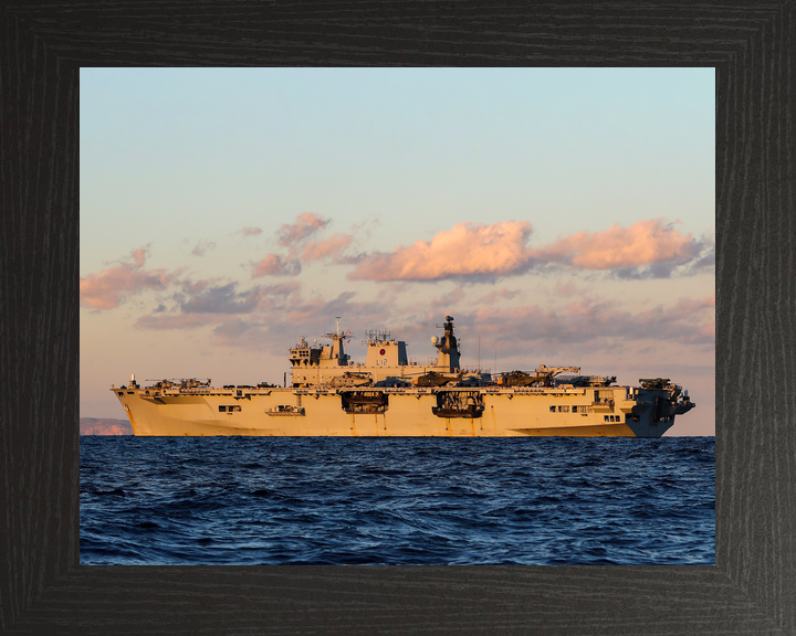 HMS Ocean L12 Landing Platform Helicopter November 2017 Photo Print - Posters, Prints, & Visual Artwork - by Hampshire Prints (image 3 of 9)