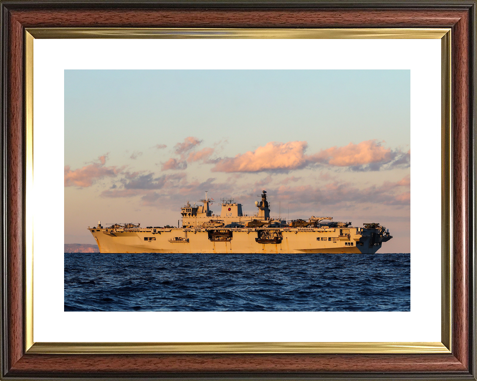 HMS Ocean L12 Landing Platform Helicopter November 2017 Photo Print - Posters, Prints, & Visual Artwork - by Hampshire Prints (image 8 of 9)