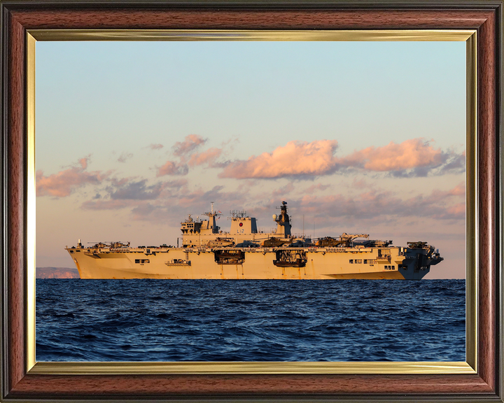 HMS Ocean L12 Landing Platform Helicopter November 2017 Photo Print - Posters, Prints, & Visual Artwork - by Hampshire Prints (image 9 of 9)