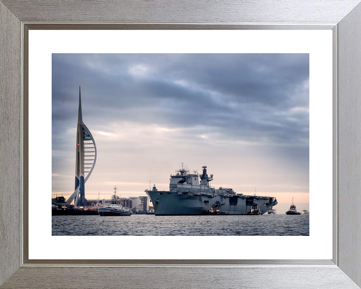 HMS Ocean L12 Landing Platform Helicopter February 2018 Photo Print - Posters, Prints, & Visual Artwork - by Hampshire Prints (image 6 of 9)