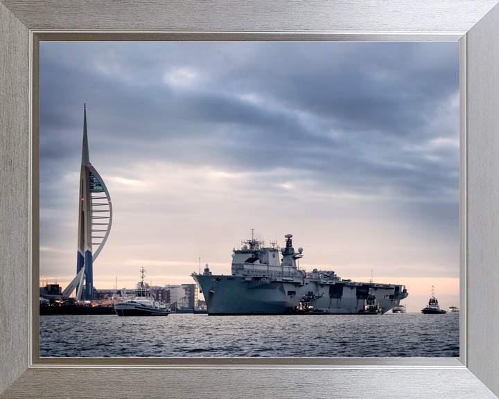 HMS Ocean L12 Landing Platform Helicopter February 2018 Photo Print - Posters, Prints, & Visual Artwork - by Hampshire Prints (image 7 of 9)