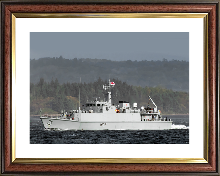HMS Pembroke M107 Sandown Class Minehunter October 2015 Photo Print - Posters, Prints, & Visual Artwork - by Hampshire Prints (image 8 of 9)