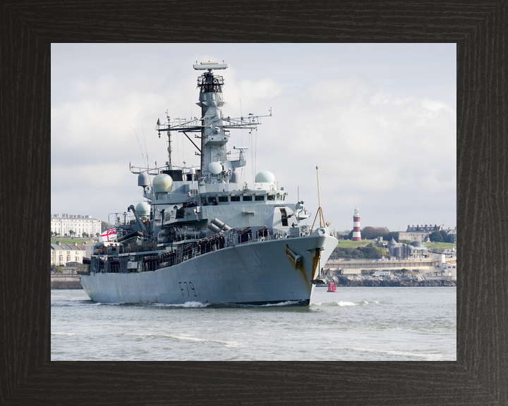 HMS Portland F79 Type 23 Frigate March 2017 Plymouth Photo Print - Posters, Prints, & Visual Artwork - by Hampshire Prints (image 3 of 9)