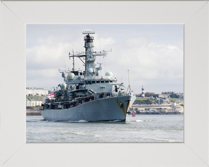 HMS Portland F79 Type 23 Frigate March 2017 Plymouth Photo Print - Posters, Prints, & Visual Artwork - by Hampshire Prints (image 5 of 9)