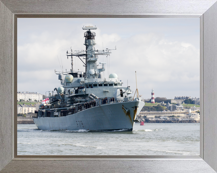 HMS Portland F79 Type 23 Frigate March 2017 Plymouth Photo Print - Posters, Prints, & Visual Artwork - by Hampshire Prints (image 7 of 9)