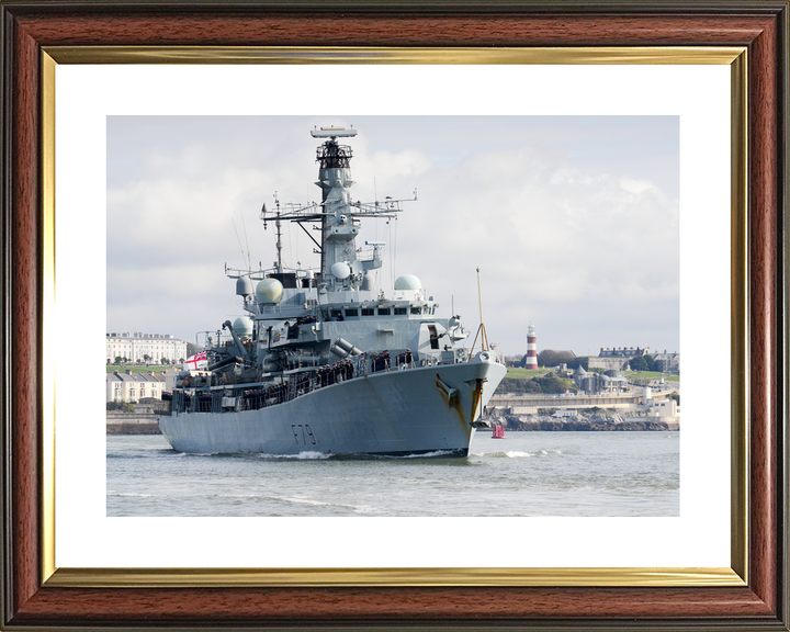 HMS Portland F79 Type 23 Frigate March 2017 Plymouth Photo Print - Posters, Prints, & Visual Artwork - by Hampshire Prints (image 8 of 9)