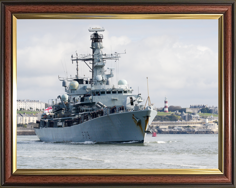 HMS Portland F79 Type 23 Frigate March 2017 Plymouth Photo Print - Posters, Prints, & Visual Artwork - by Hampshire Prints (image 9 of 9)