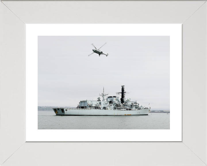 HMS Portland F79 Type 23 Frigate March 2017 At Anchor Photo Print - Posters, Prints, & Visual Artwork - by Hampshire Prints (image 4 of 9)