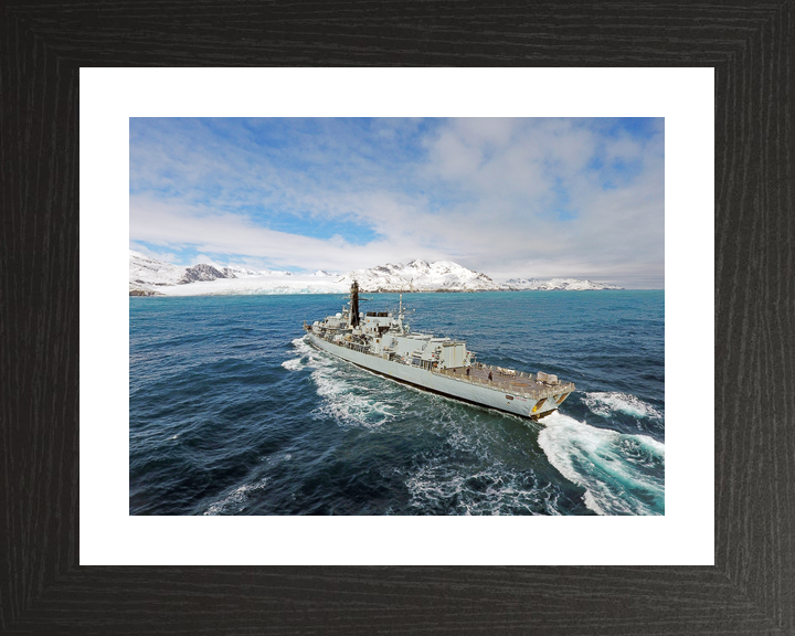 HMS Portland F79 Type 23 Frigate January 2017 Photo Print - Posters, Prints, & Visual Artwork - by Hampshire Prints (image 2 of 9)